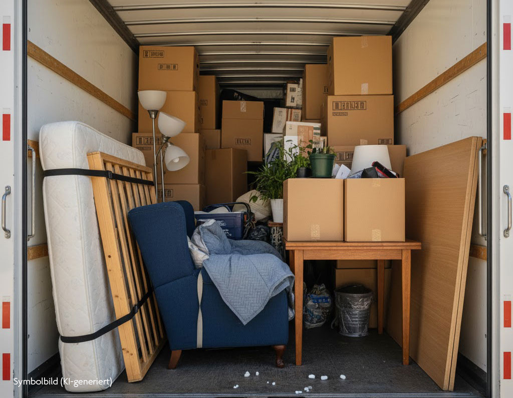 Räumungsservice Schilden Umzugswagen